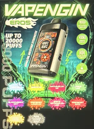 Vape Engin Eros Puffs Kit 8 Different Flavors