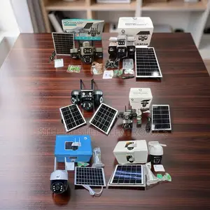 V380 Pro App 4G PTZ Dual Triple Four Lens Solar Cameras Wholesale