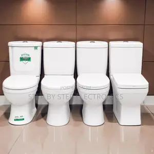 Modern Ceramic 1 Piece Toilet Set Bathroom Showroom Display Collection