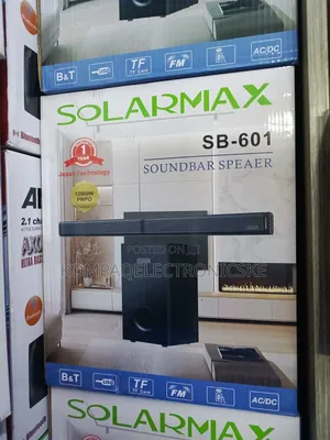 Solarmax 2.1 Bluetooth Brand-New Soundbar