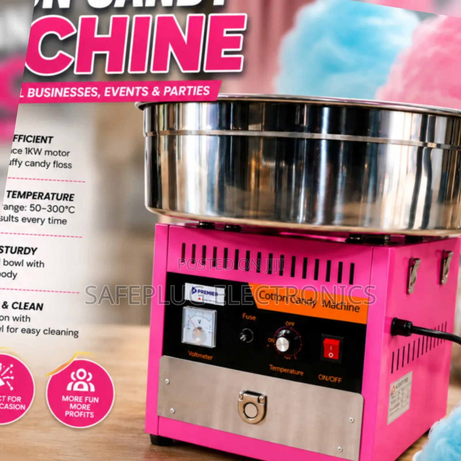 Premier Candy Cotton Machine