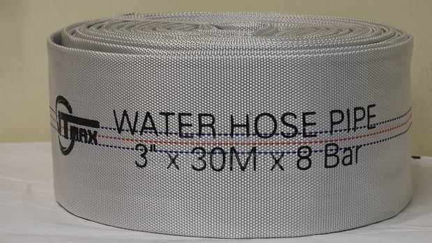 Canvas Delivery Pipe 3 Inch by 30m. Delivery Pipe 3 by 30 8 Bars