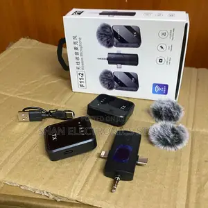 Content Creation and Vlogs Crystal-Clear Live streamF11-2 Wirelessing