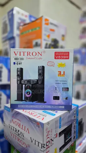 *Vitron V838 Woofer 3.1 Tall Boy Bluetooth at 10,800*
