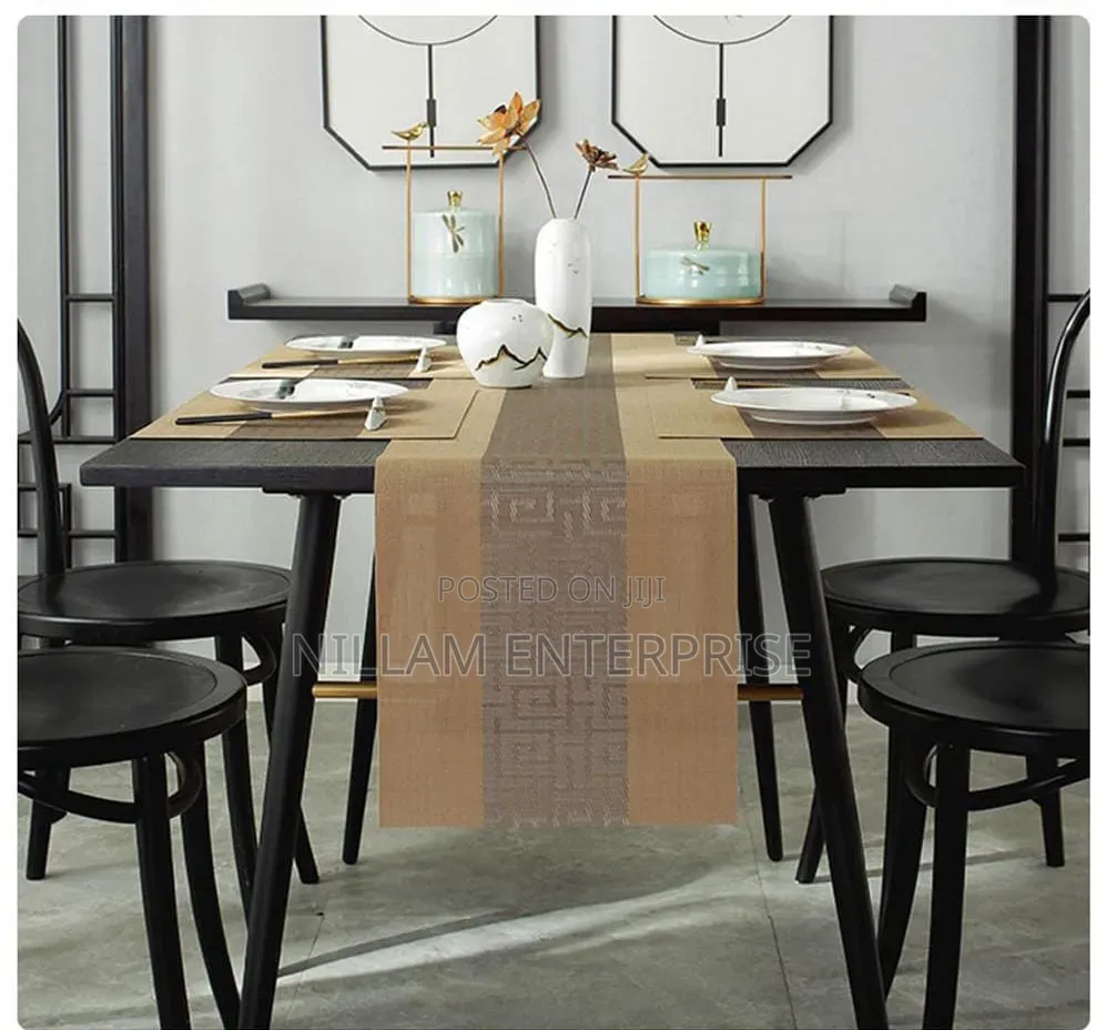 6pcs PVC Table Mats Plus One Table Runner* (30*180cm)