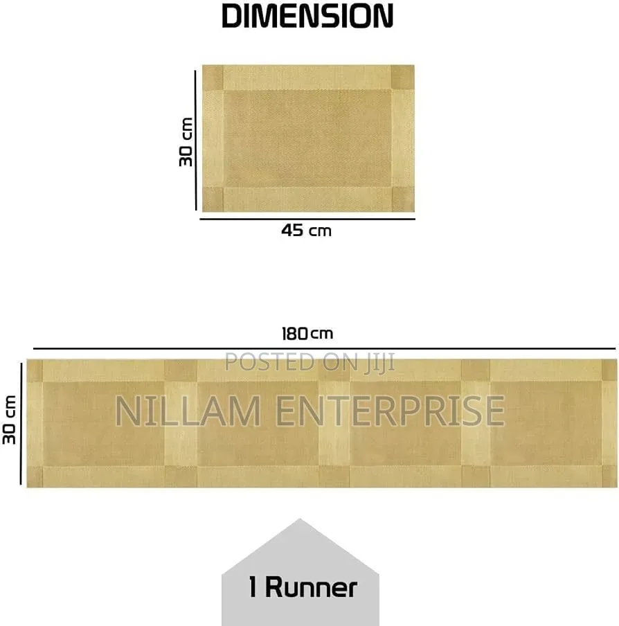 New Design Table Mats +Runner
