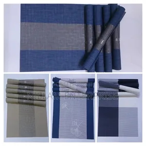 6pc New Pattern PVC Waterproof Place Mats