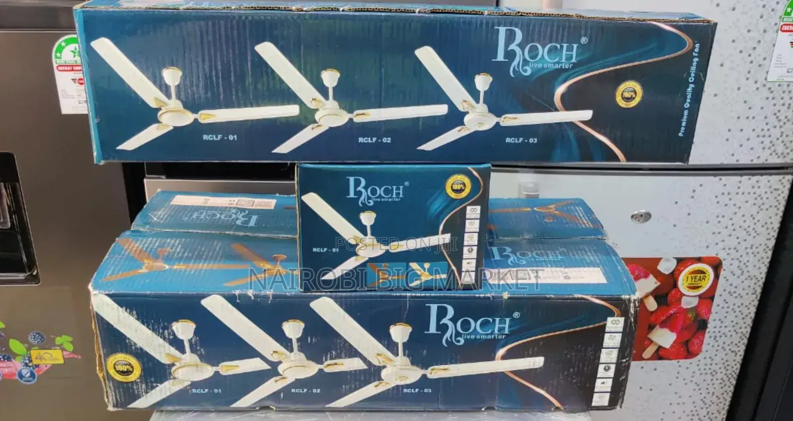Brand New *Roch Ceiling Fan 56"