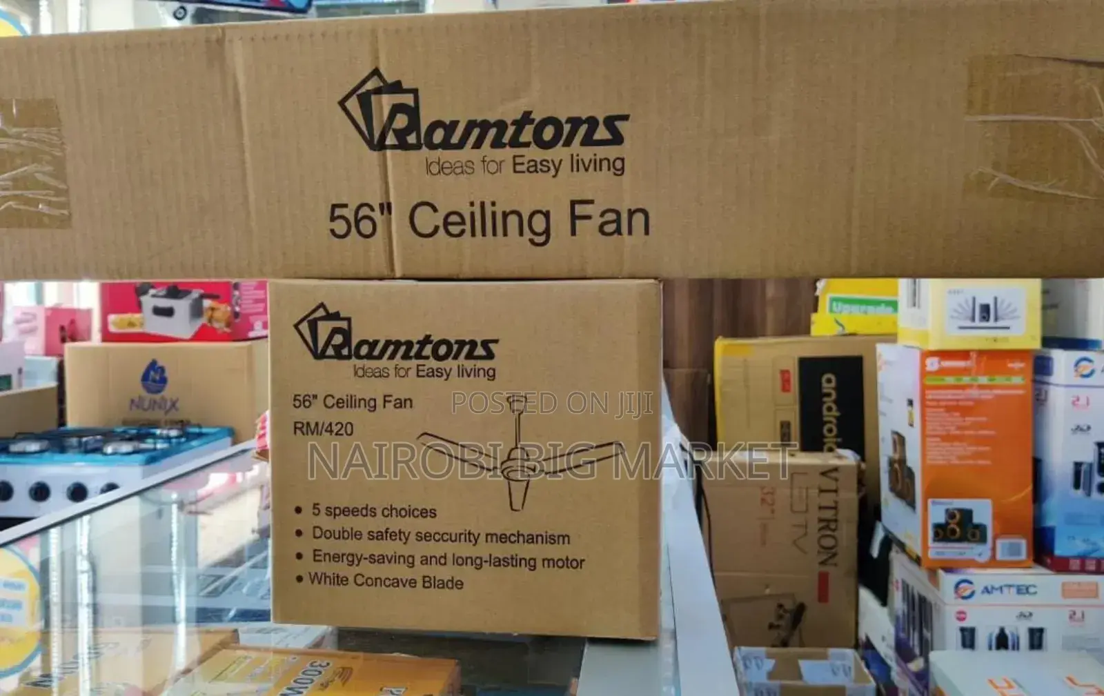 *Ramtons Ceiling Fan 56"