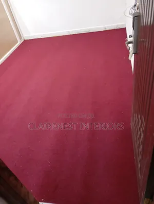 Red and Maroon Soft Floors Delta Wall to Wall Carpets