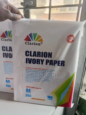 Clarion Premium Ivory Paper 250 Microns