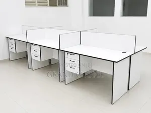 6-Seater Office Workstation Desk