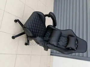 Black Leather Gaming Chair