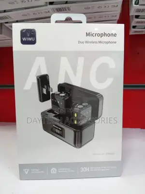 The WiWU Wi-Wm005 Is a Duo Wireless Lavalier Microphone System (ANC)