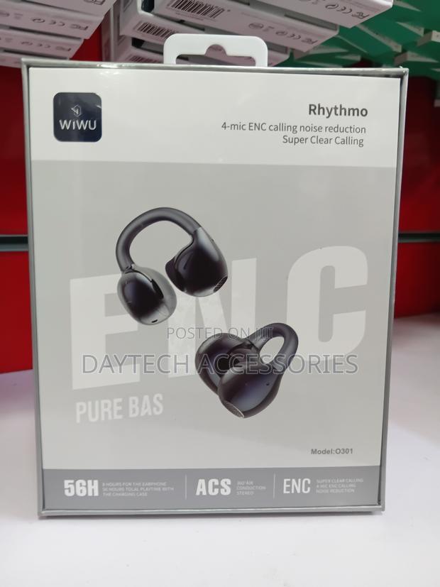 WiWU Rhythmo (Model Q301) Open-Ear Clip-on Wireless Earbuds - thumbnail 2