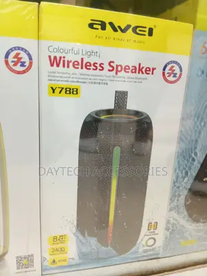 Awei Y788 Portable Outdoor Bluetooth Speaker - Black