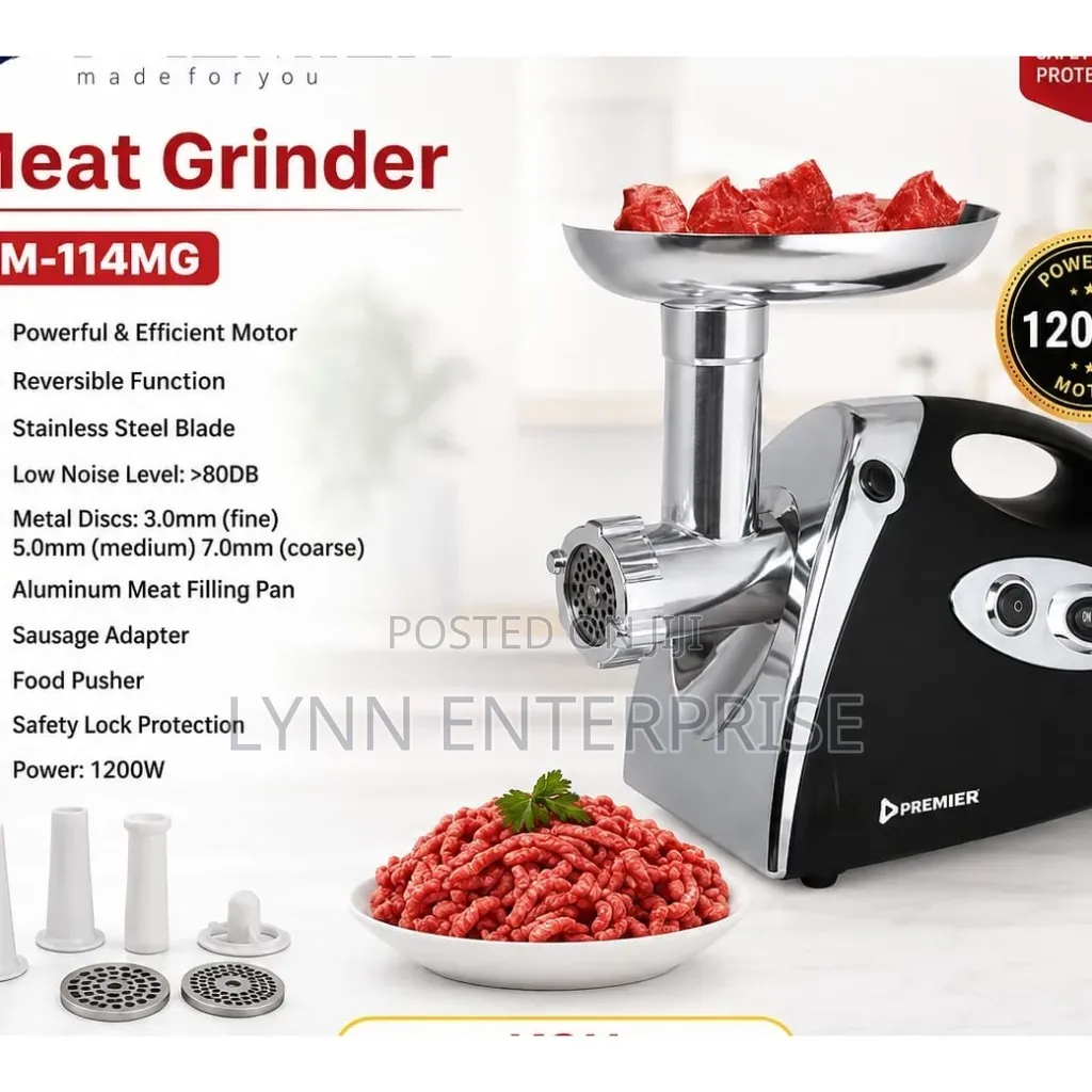 Premier Meat Grinder Model:pm114mg