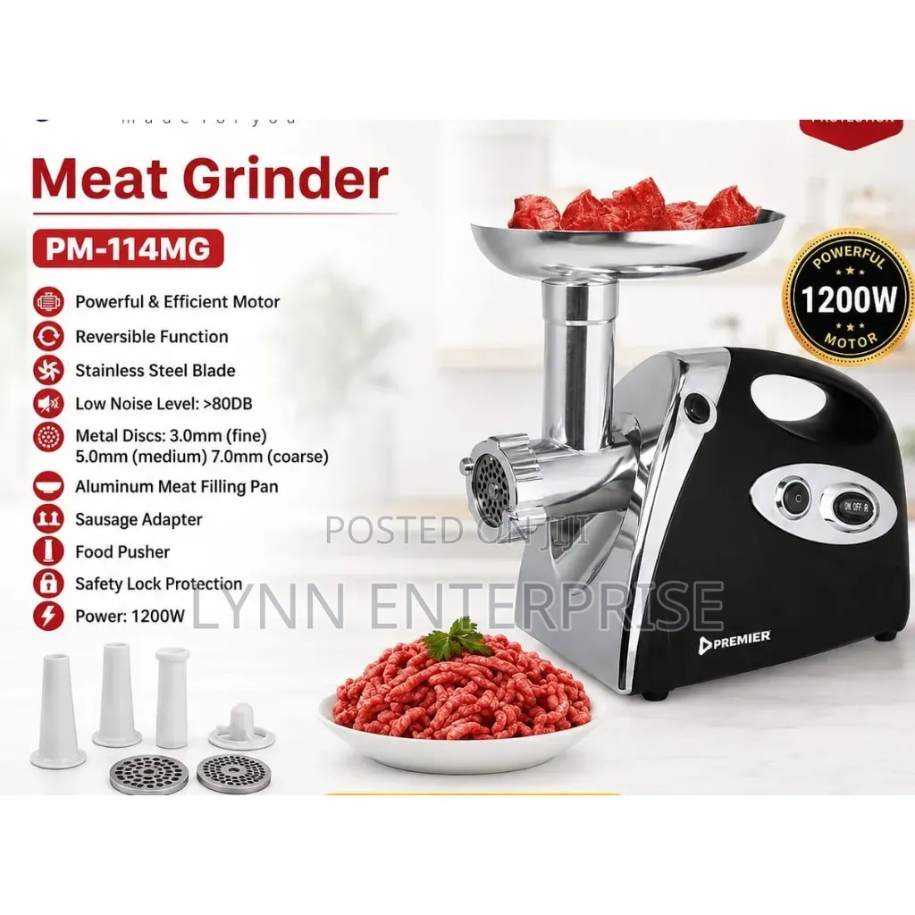 Premier Meat Grinder Model:pm114mg