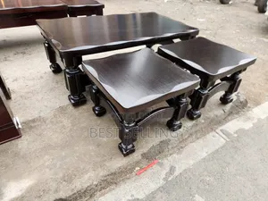 Modern Elegant Rectangular Coffee Table Pure Mahogany
