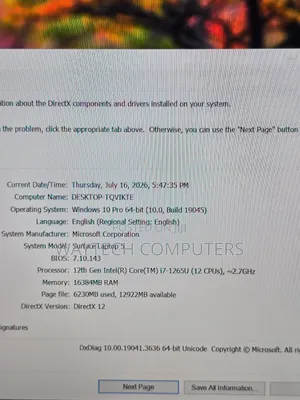 Laptop Microsoft Surface Book 16GB Intel Core i7 SSD 256GB