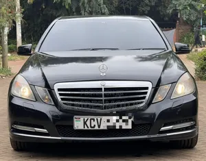 Mercedes-Benz E250 2012 Matt Black