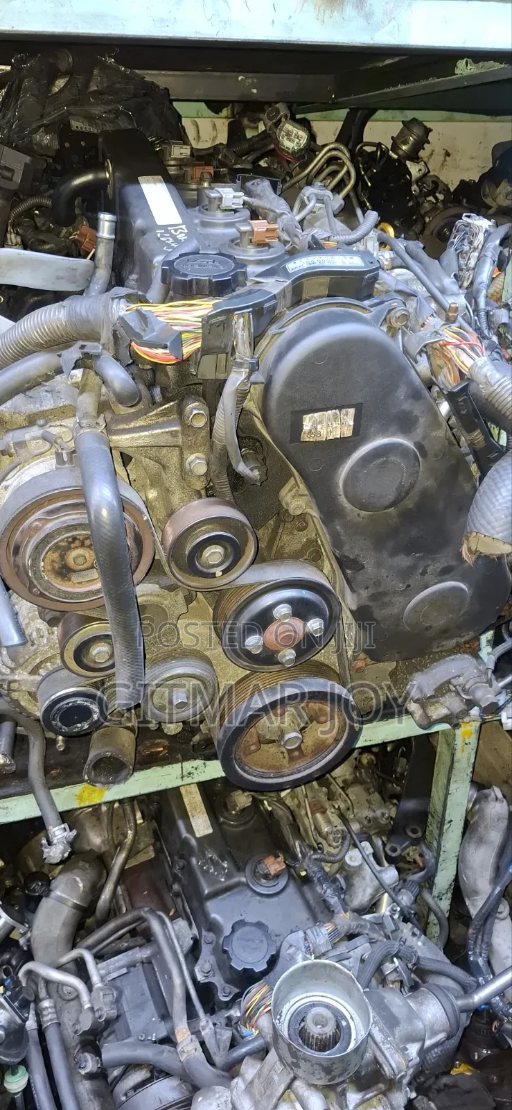 1kd Old Model Engine Complete