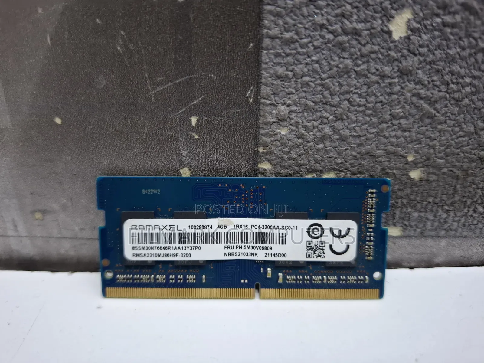 RAMAXEL 1Rx16 PC4-3200AA-SC0-11 Laptop Ram