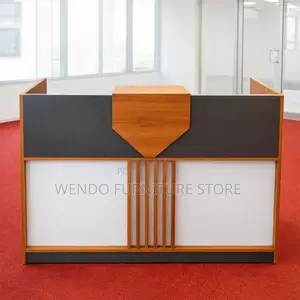 Reception Desk; 1.6 Meters Office Modern Visitors Front Table