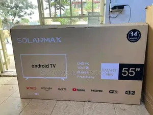 55" Solarmax Smart Android Uhd Bluetooth TV