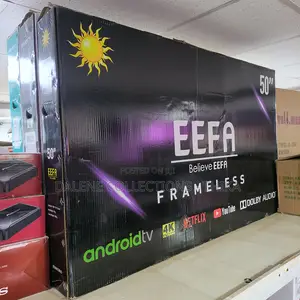 EEFA 50 Inches Smart Android Frameless