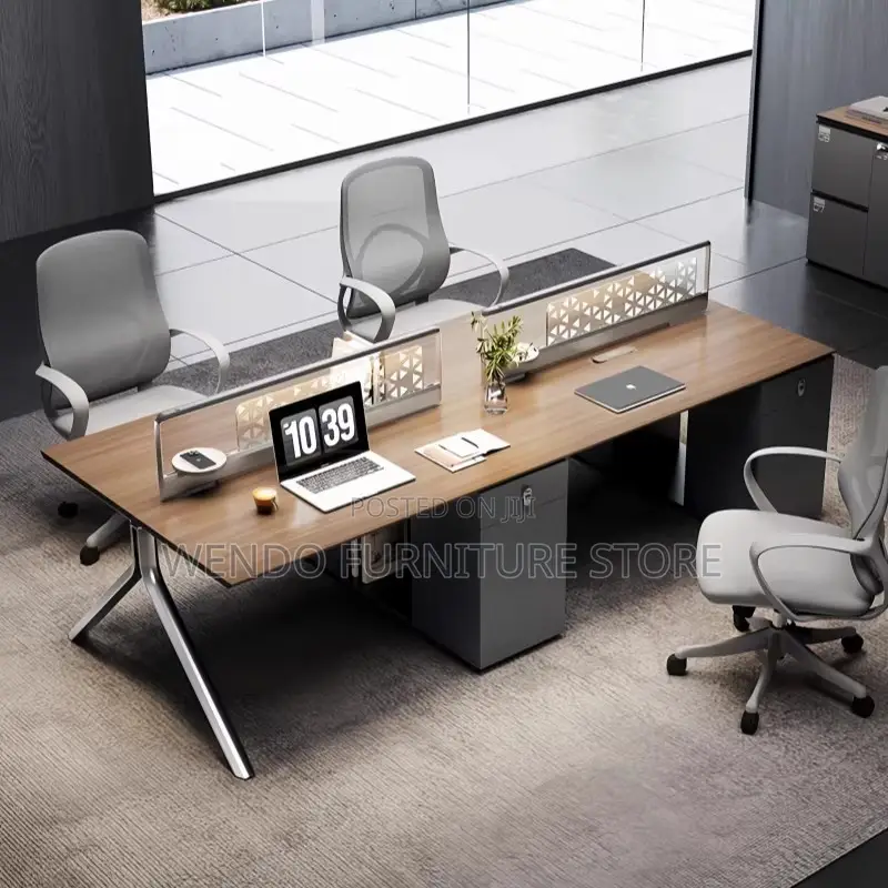Office Workstation; Four Ways Modern Style Office Workspaces New Table