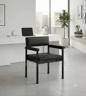 Office Chairs; Katalina Modern Black S223B Visitors Chairs
