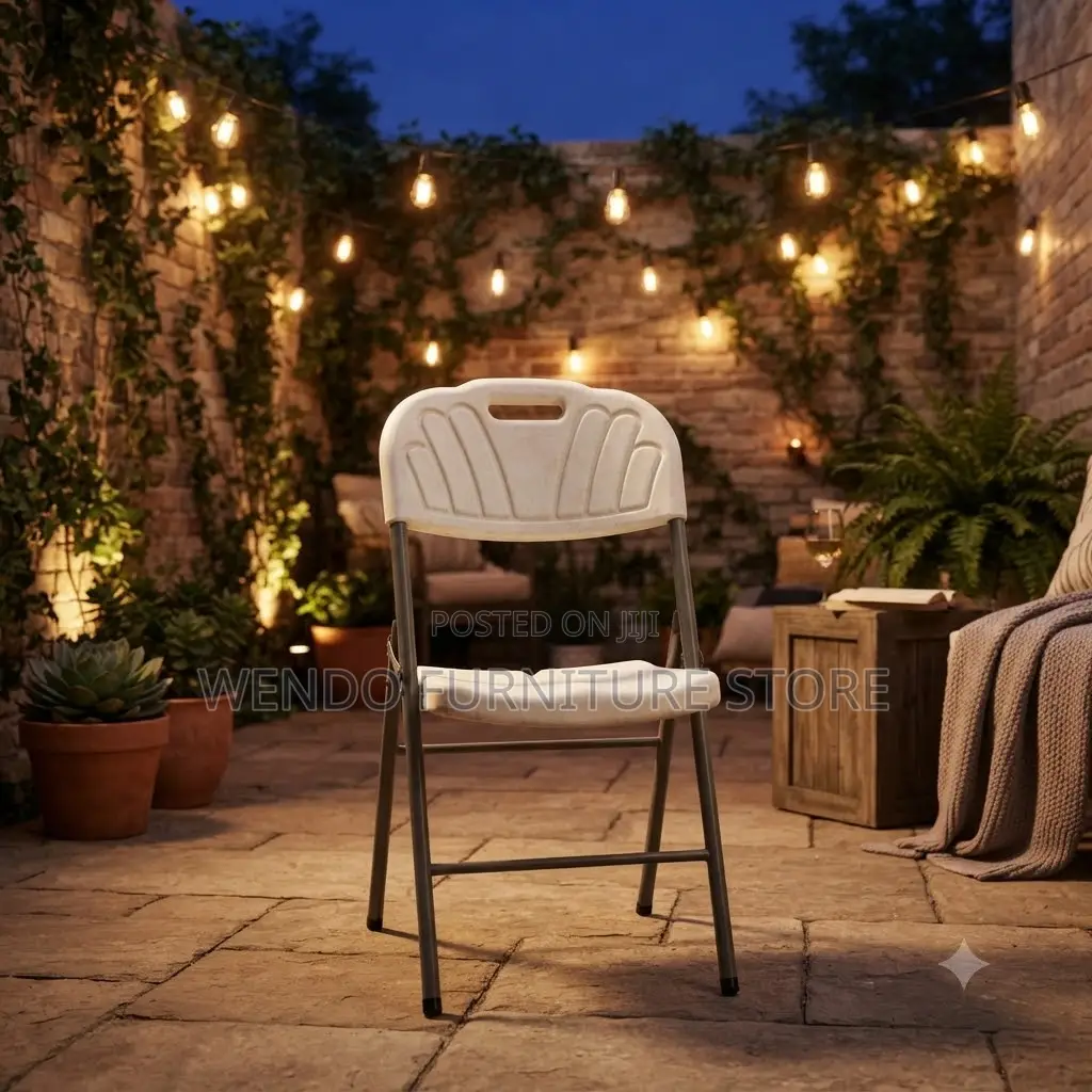 Office Chairs; Plastic Armless B44s Garden Chairs