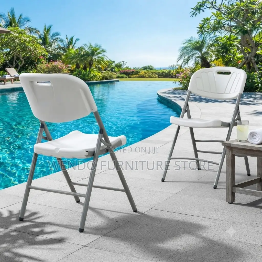 Office Chairs; Plastic Armless B44s Garden Chairs