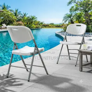 Office Chairs; Plastic Armless B44s Garden Chairs