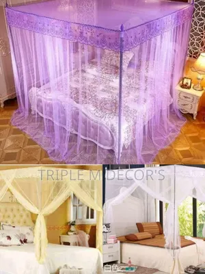 4 Stand Mosquito Net Canopy for Quality Sleep