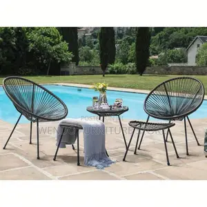 Dining Set; Two Seaters Outdoor Picnic Dining Set