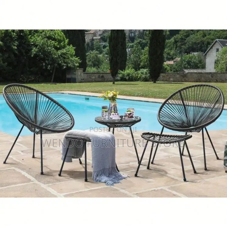 Dining Set; Two Seaters Outdoor Picnic Dining Set