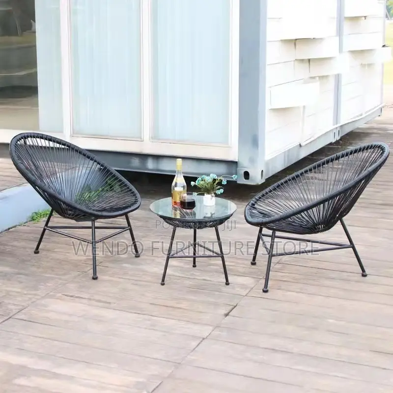 Dining Set; Two Seaters Outdoor Picnic Dining Set