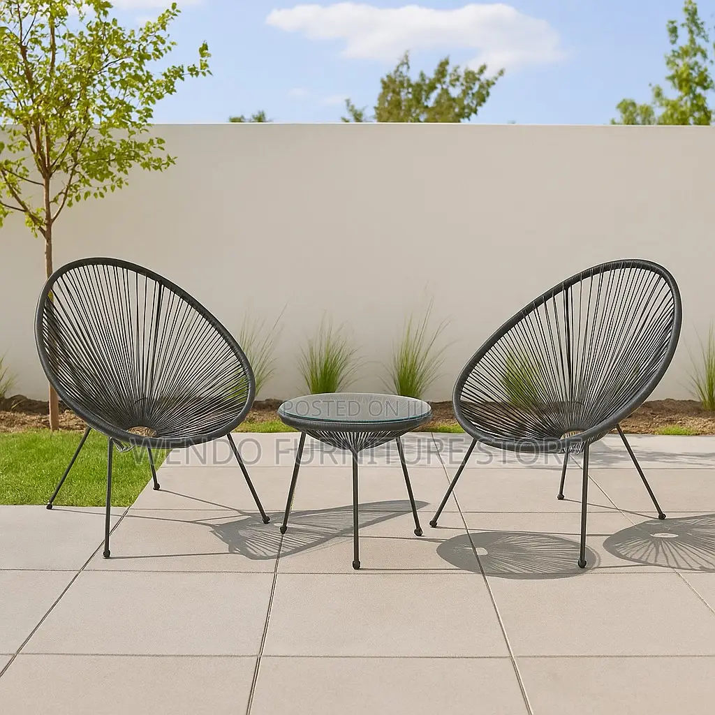 Dining Set; Two Seaters Outdoor Picnic Dining Set