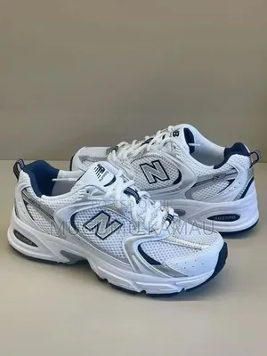 New Balance 530 White/Navy Running Sneakers – Brand New