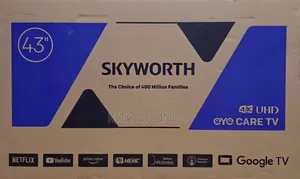 SKYWORTH 43" QLED Google TV - Eye Care + Voice Control