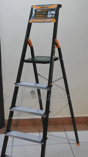 Jadever 4-Step Foldable Steel Step Ladder