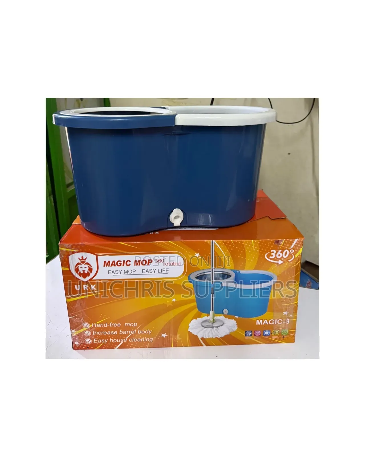 Metallic Spin Mop