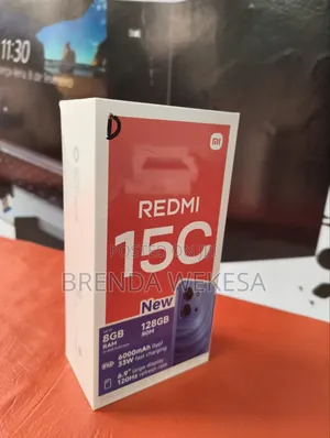 New Xiaomi Redmi 15C 4G 128 GB Black