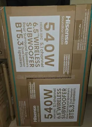 Hisense HS5100 5.1 Channel Soundbar 540watts (2YRs WRTY)