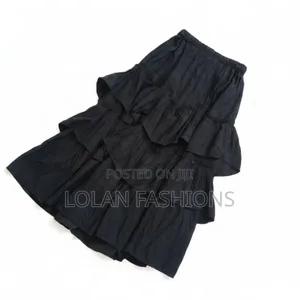 Long Flared Skirt