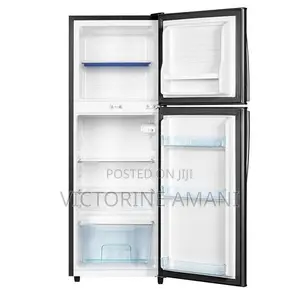 Ramtons RF/203 2-Door Direct Cool Fridge (128L) | Silver