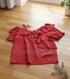 Red Casual Wear Top