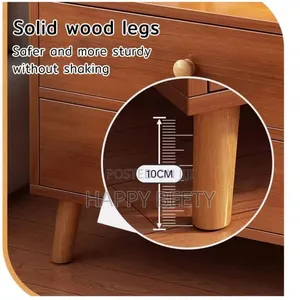 *Minimalist Wooden Bedside Table With Drawer*